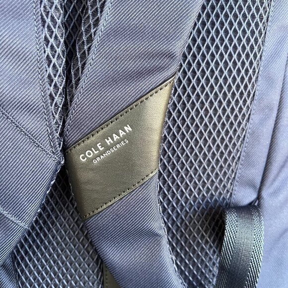 EUC Cole Haan Go To Backpack Triboro Nylon in Navy Blue main image 11